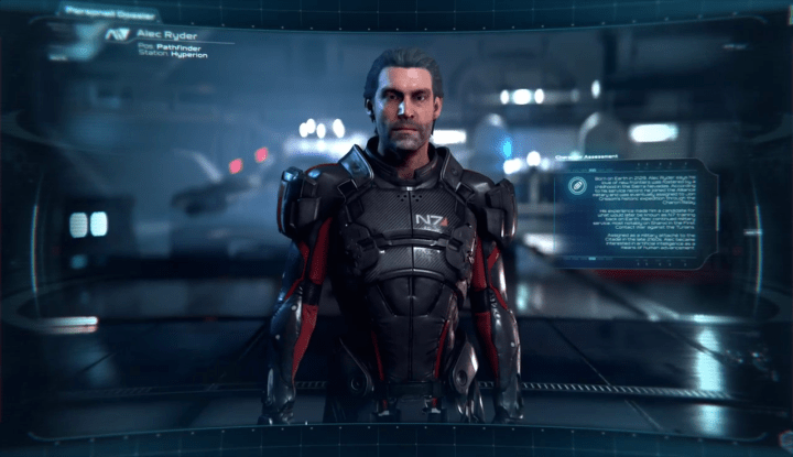 Mass Effect Alec Ryder
